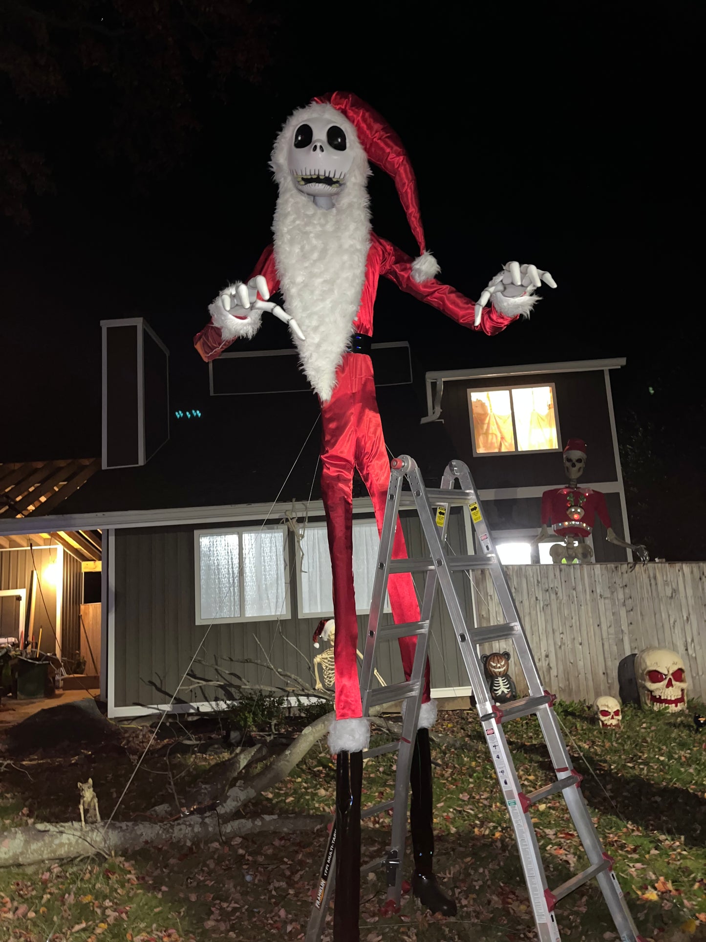 Jack Skellington Santa Suit