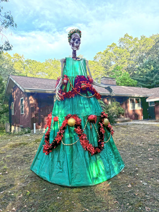 Skelly Christmas Tree Dress